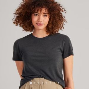 allbirds Women's Short Sleeve Tee - Charcoal Gray